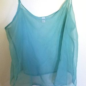 Chiffon tank